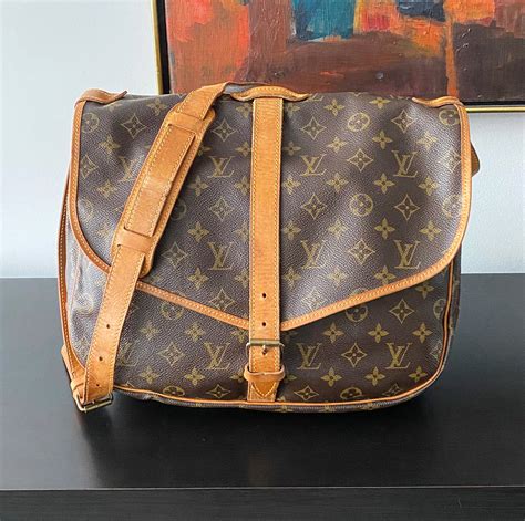 Louis Vuitton Vintage Satchel Bag 